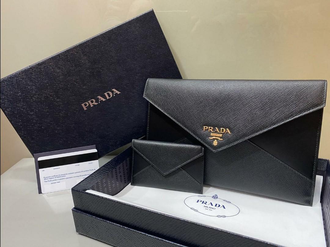 prada envelope clutch