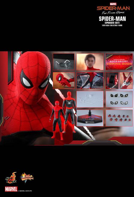 hot toys spider man upgrade suit