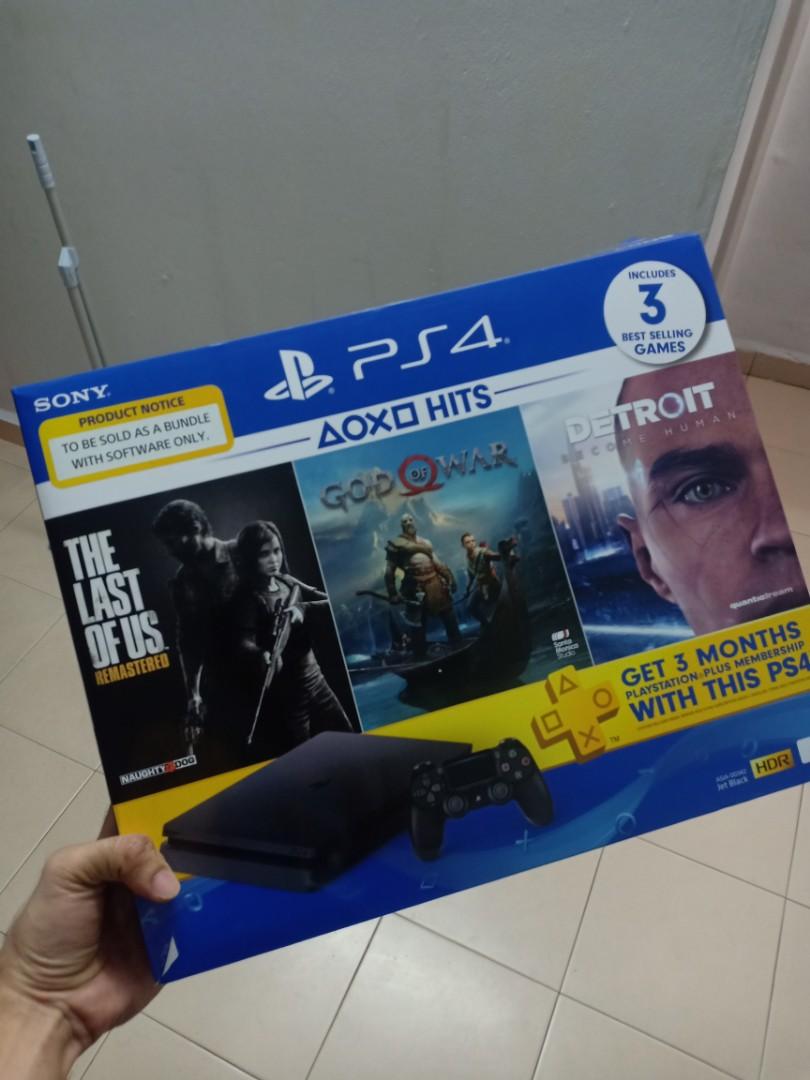 ps4 to be sold as a bundle with software only