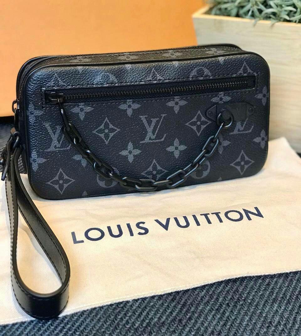 READY LV pochette volga eclipse Complete set, Barang Mewah, Tas \u0026 Dompet di  Carousell