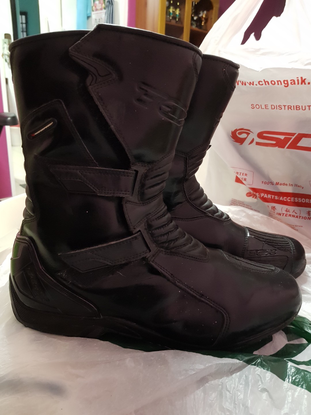 Riding boots TCX 7165W Spoke Waterproof Motorcycles Motorcycle
