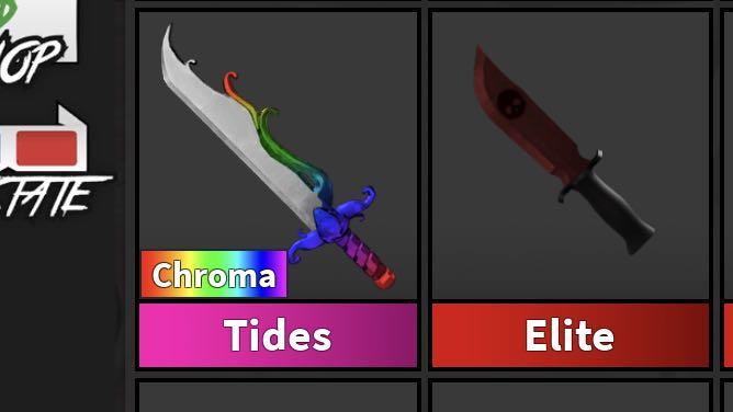 Roblox Murder Mystery 2 Mm2 Chroma Tides Cheap Toys Games
