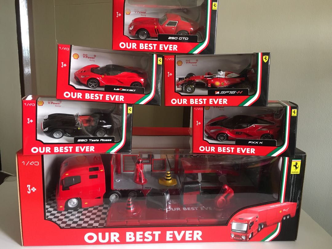 Shell diecast deals cars