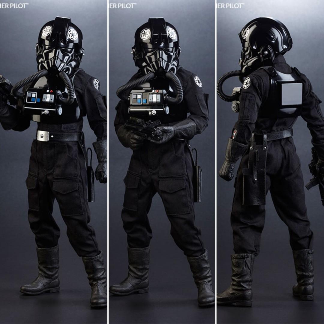 Sideshow Star Wars Imperial TIE Fighter stormtrooper snowtrooper vader skywalker hot toys