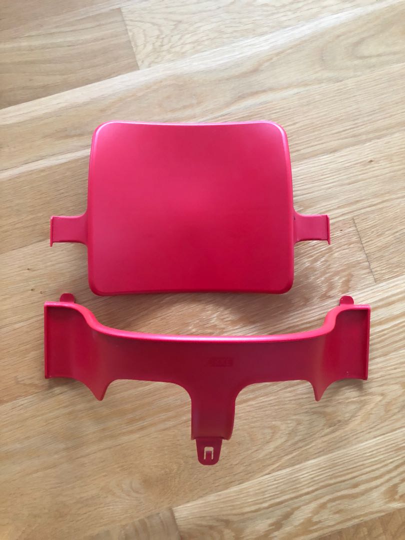 tripp trapp baby set red