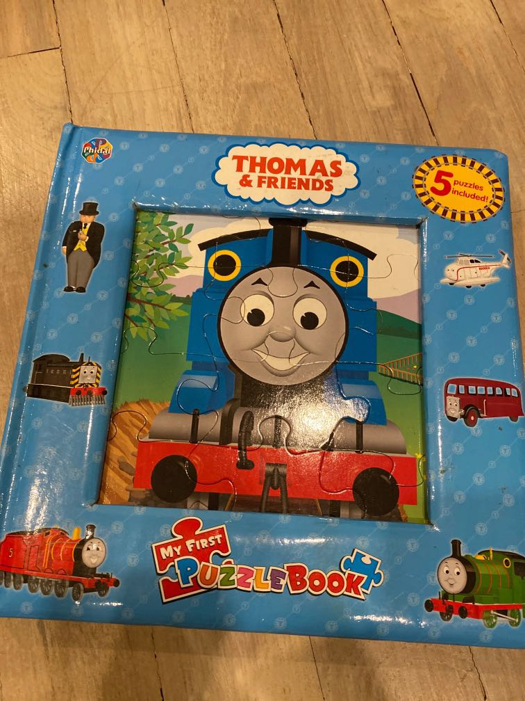 Thomas & Friends puzzle book, Hobbies & Toys, Books & Magazines ...