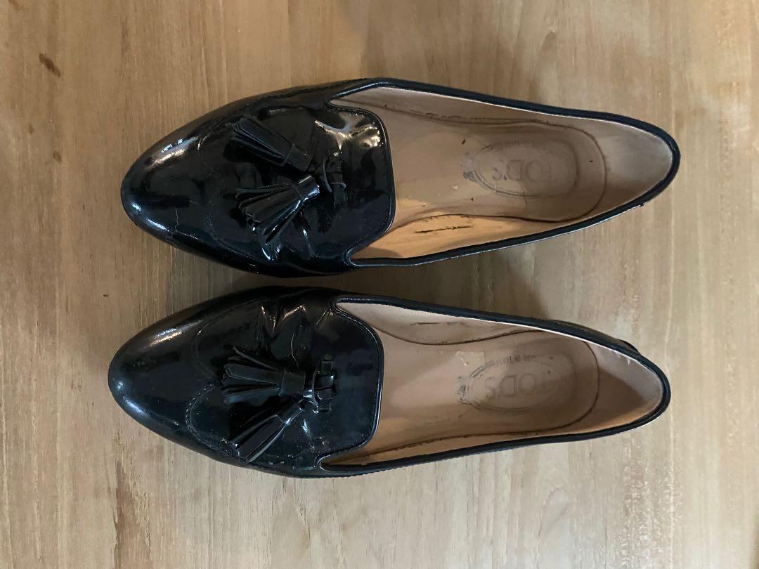 Tod's ballet flats sale shop