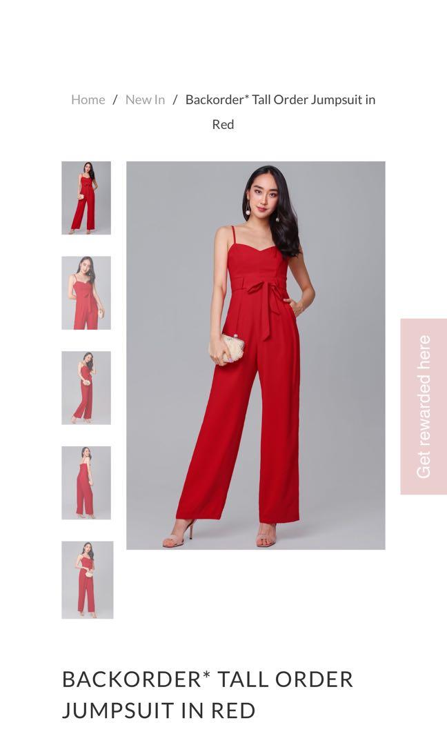 tall velvet jumpsuit