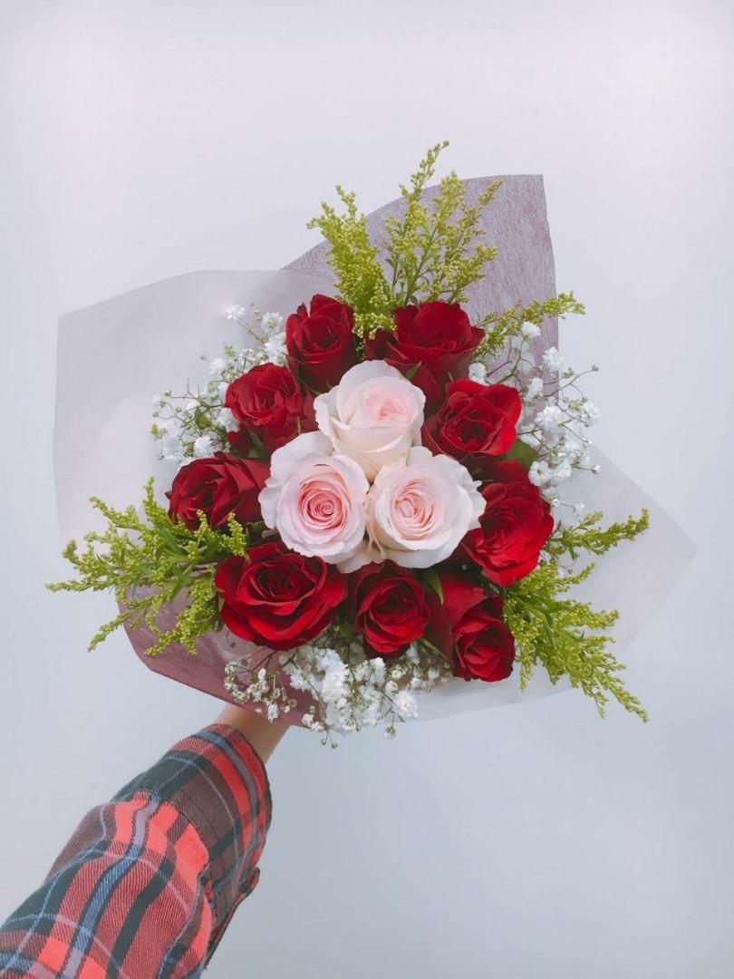 Valentines Day Roses Cheap Preorders Gardening Flowers Bouquets On Carousell