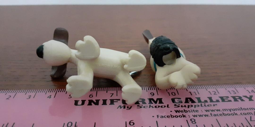 Wallace & Gromit Gromit keyring and pencil topper, Hobbies & Toys