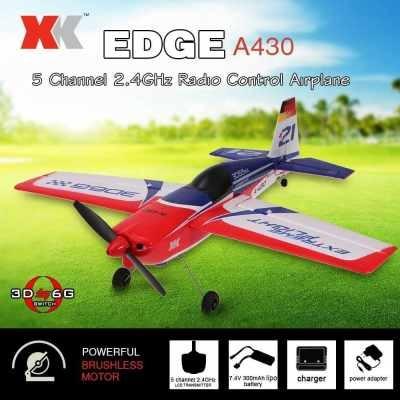 XK A430 2.4G 5CH Brushless Motor 3D6G System RC Airplane 430mm