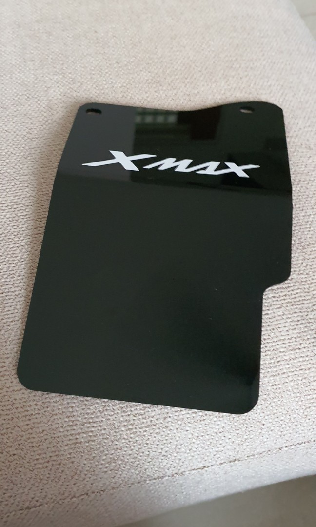 Xmax Acrylic Mudflap, Motorcycles, Motorcycle Accessories on Carousell