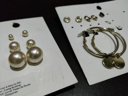 H&M Earrings two sets