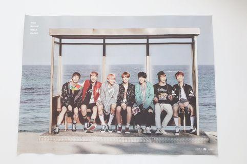 [OFFICIAL] NEW + UNTOUCHED BTS YNWA Poster | Blue Version 🌼