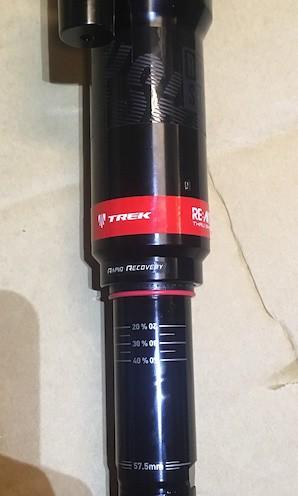 trek thru shaft shock