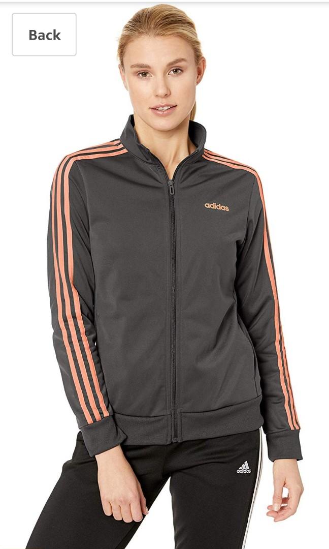 Adidas Women Essentials 3 Stripes Tricot Track Jacket XS ONHAND