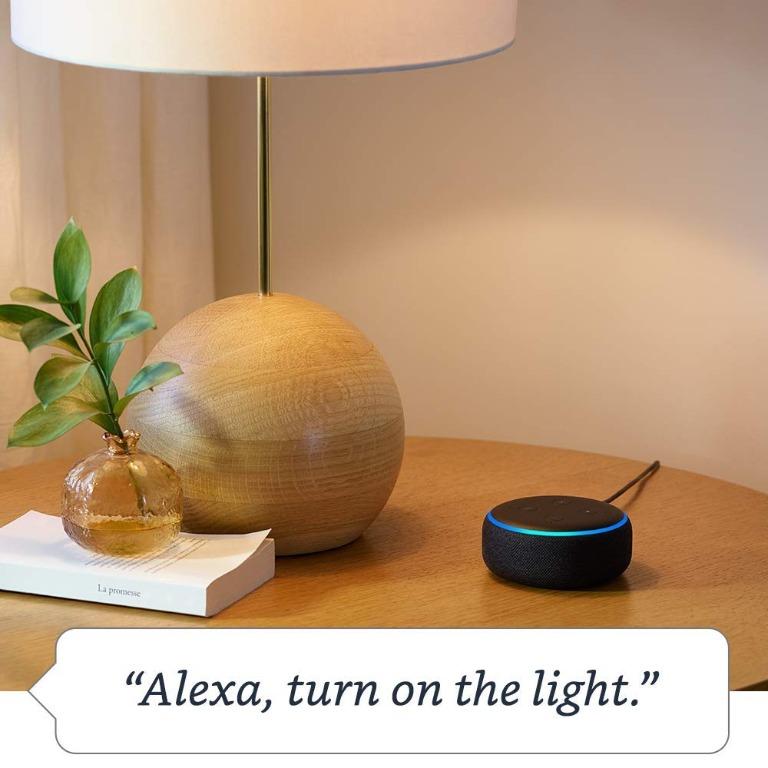 Amazon Echo Dot 3 (Category: Portable Audio Accessories) located in Singapore. Submitted by hyong (Listing ID 275297041, Image 2). Description: 🔥 Amazon Echo Dot 3 🌟 Set is Sealed and Brand New !! 🚚 Free Qxpress Doorstep Delivery !! 🥇 30 Days Local Warranty !! 🏆 Received 5/5 on Tomsguide.com ! ▶️ https://www.youtube.com/watch?v=e9pIMjGm_n0 -------- 🌟 Ask Alexa to play music, answer questions, read the news, check the weather, set alarms, co