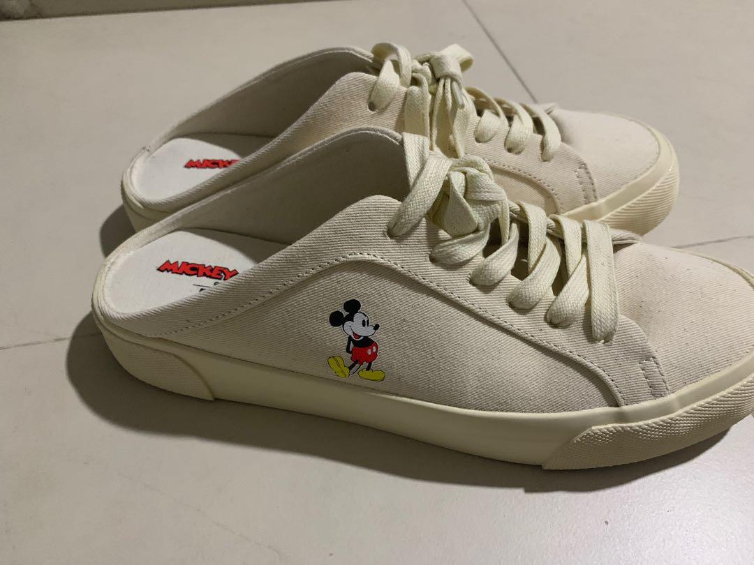 BN ZARA MICKEY MOUSE SNEAKER SLIP ON 