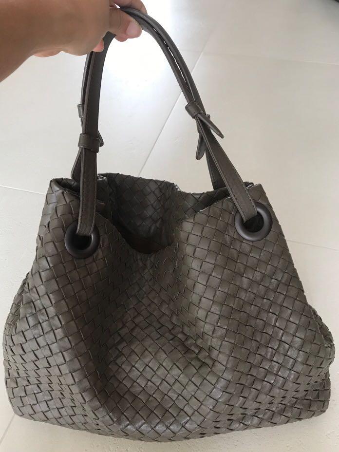 Bottega Veneta Bag Steel Colour Women S Fashion Bags Wallets Handbags On Carousell