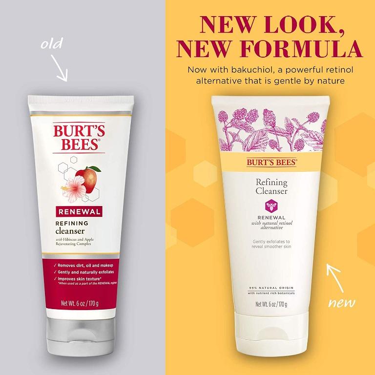 burt's bees renewal refining cleanser