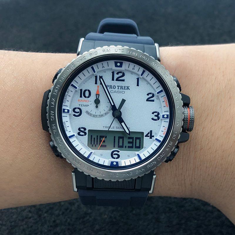 New Tough Casio Pro Trek Unisex Diver Sports Watch 100 Original Authentic Protrek By Baby G Shock Gshock Edifice Company Prw 50yae 2dr Prw 50yae 2 Prw 50 Yae 2dr Luxury Watches On Carousell