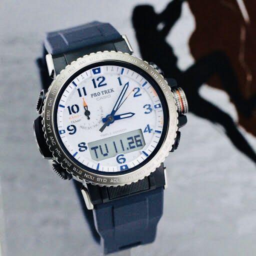 New Tough Casio Pro Trek Unisex Diver Sports Watch 100 Original Authentic Protrek By Baby G Shock Gshock Edifice Company Prw 50yae 2dr Prw 50yae 2 Prw 50 Yae 2dr Luxury Watches On Carousell