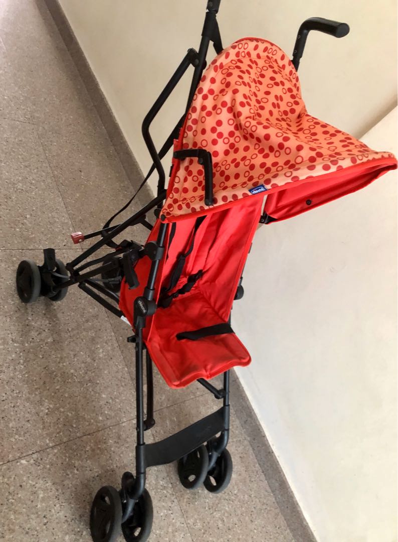 chicco umbrella stroller polka dots