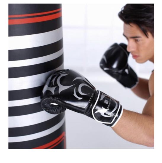 decathlon free standing punch bag