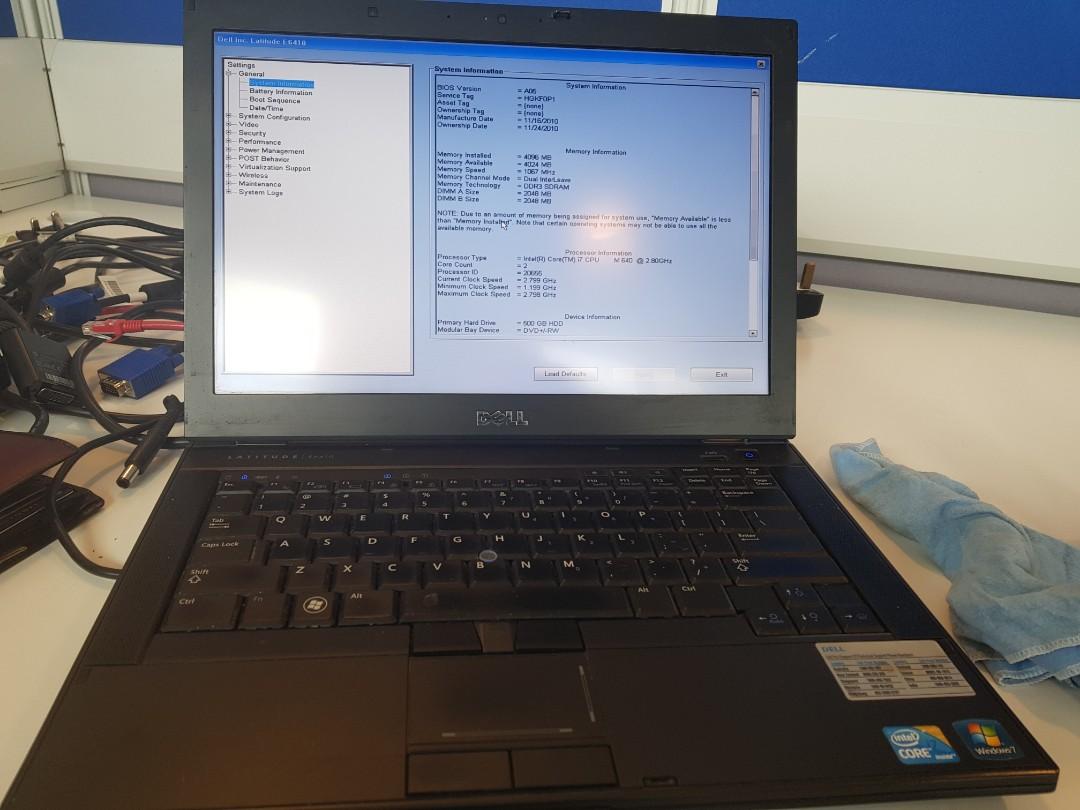 Dell Laptop Latitude E6410 I7core Electronics Computers Laptops On Carousell