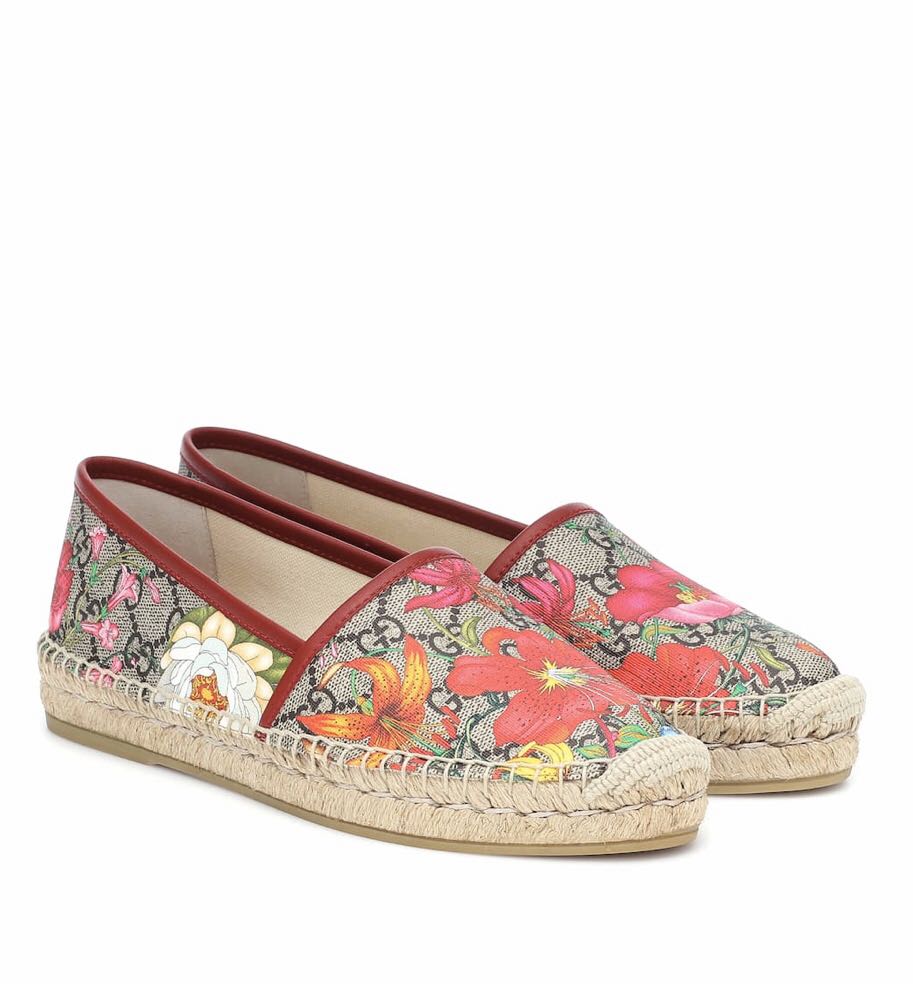 gucci blooms espadrilles