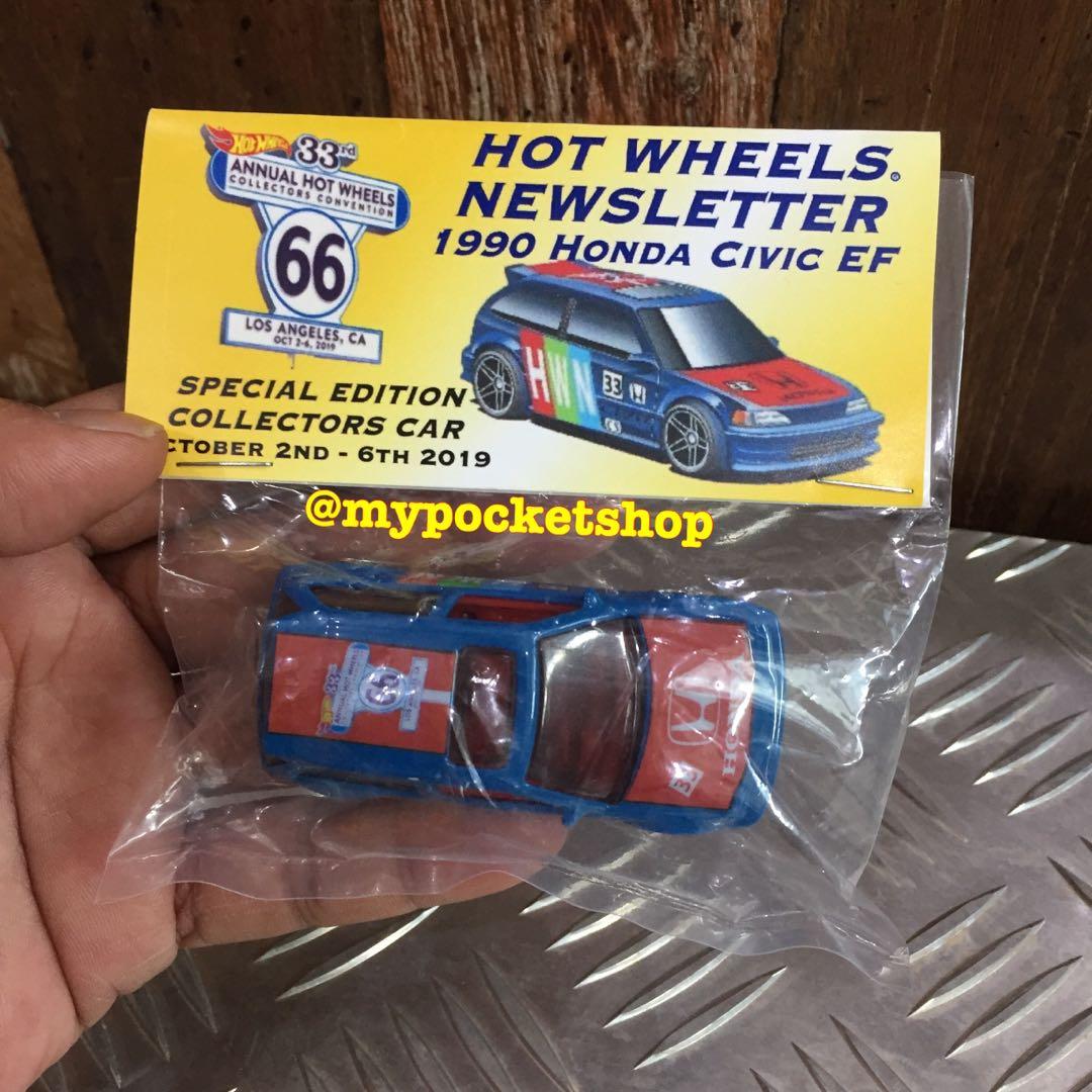 Hot wheels newsletter convention store