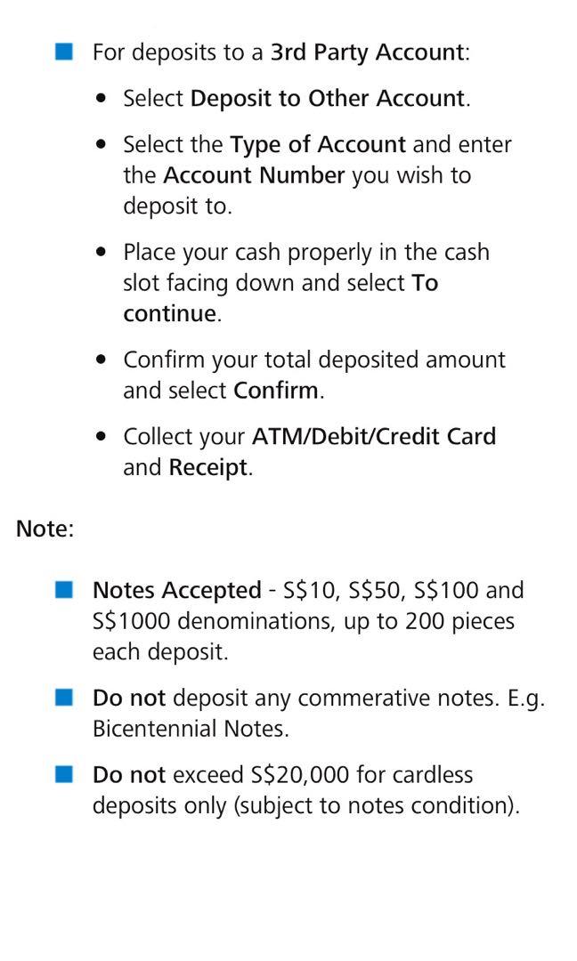 How To Cash Deposit Everything Else On Carousell