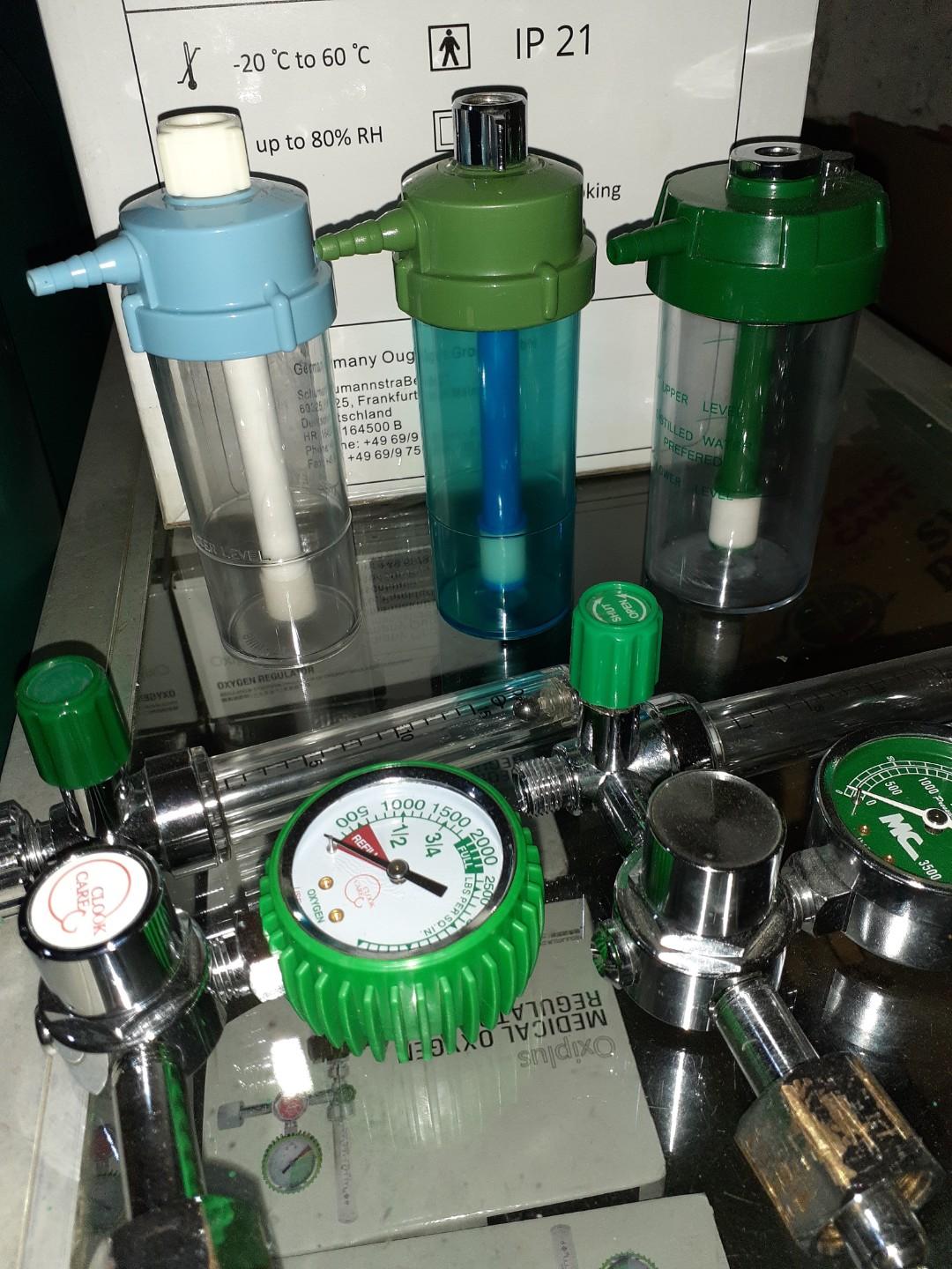 Humidifier for regulator medical oxygen tank (Category: Everything Else Others) located in Quezon City. Submitted by jayquanmarketing_09653447155 (Listing ID 275302215, Image 1). Description: Globe : 0965-344-7155 Sun : 0932-237-6399 Available secondhand regulator Brandnew regulator for - 1,500 ALL SIZES OF TANKS AVAILABLE CASH ON DELIVERY BASIS.