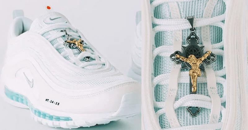 Drake splashes out on Nike 'Jesus shoes' filled with holy water