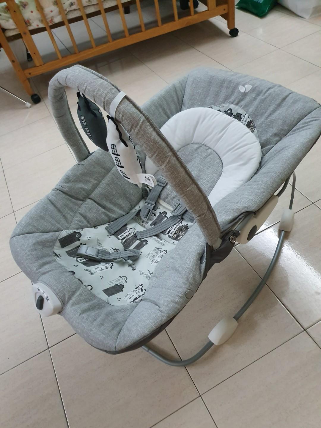 Joie Wish Petite City Baby Bouncer Babies Kids Cots Cribs On Carousell