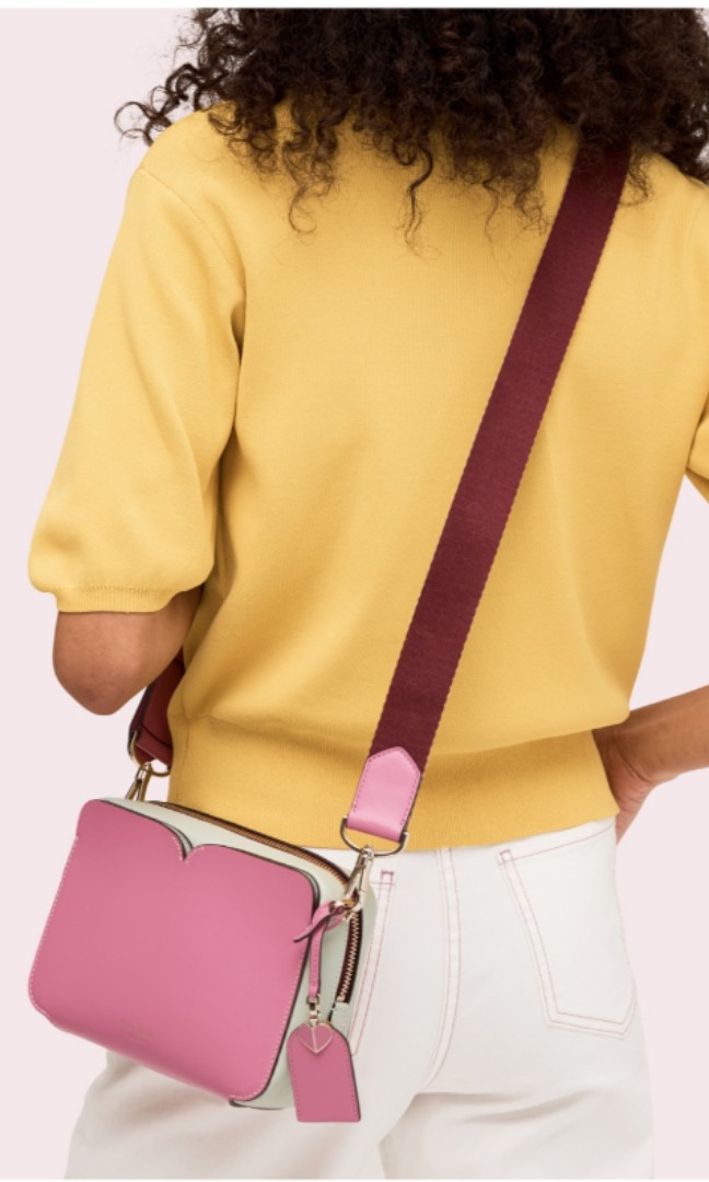 Kate Spade Candid Camera Bag, Women's Fashion, Bags & Wallets, Crossbody Bags on Carousell