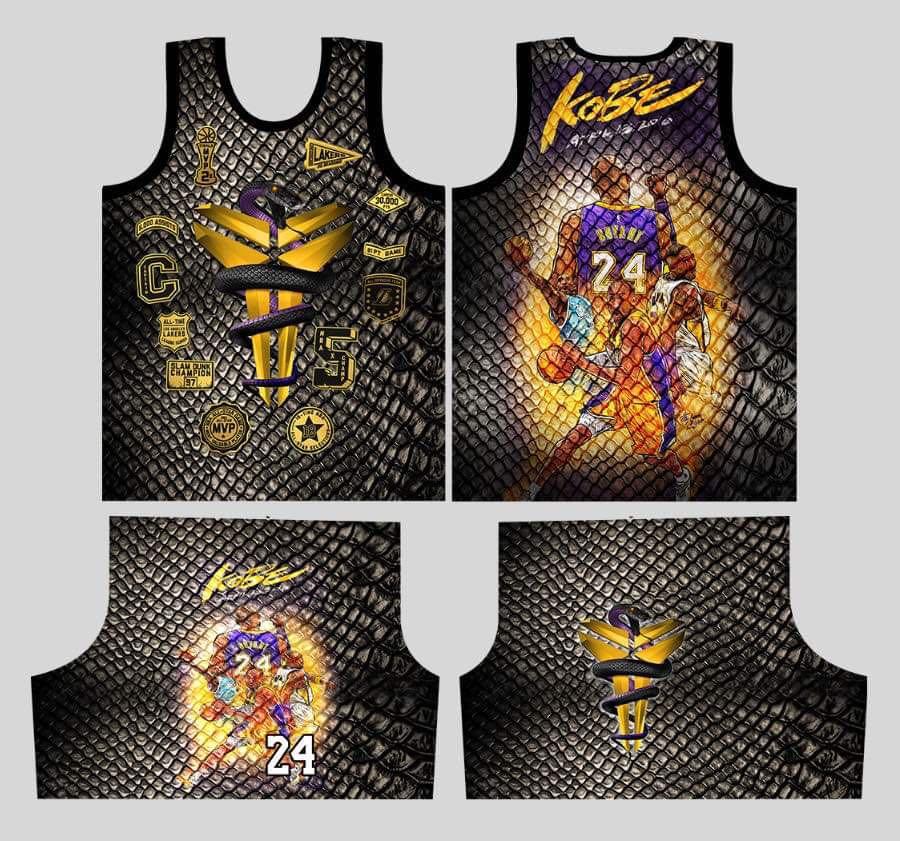 kobe bryant jersey tribute