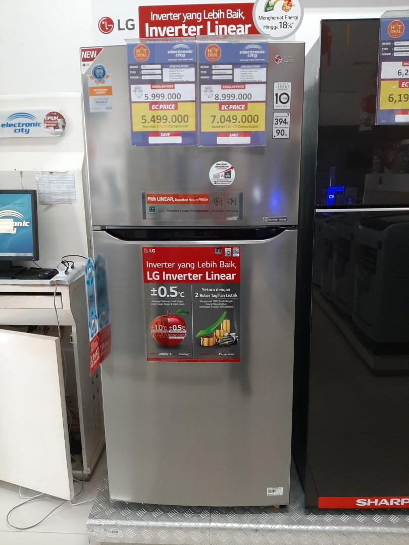 Kulkas LG Inverter 2 Pintu Cicilan Tanpa Kartu Kredit