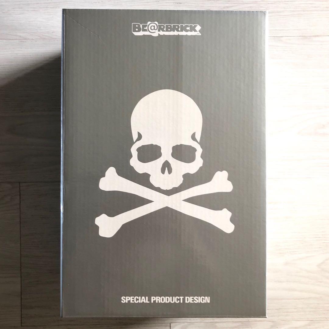 MASTERMIND JAPAN 400% + 100% MMJ BEARBRICK BOXSET SILVER CHROME MASTERMIND JAPAN 400% + 100% MMJ BEARBRICK BOXSET SILVER CHROME