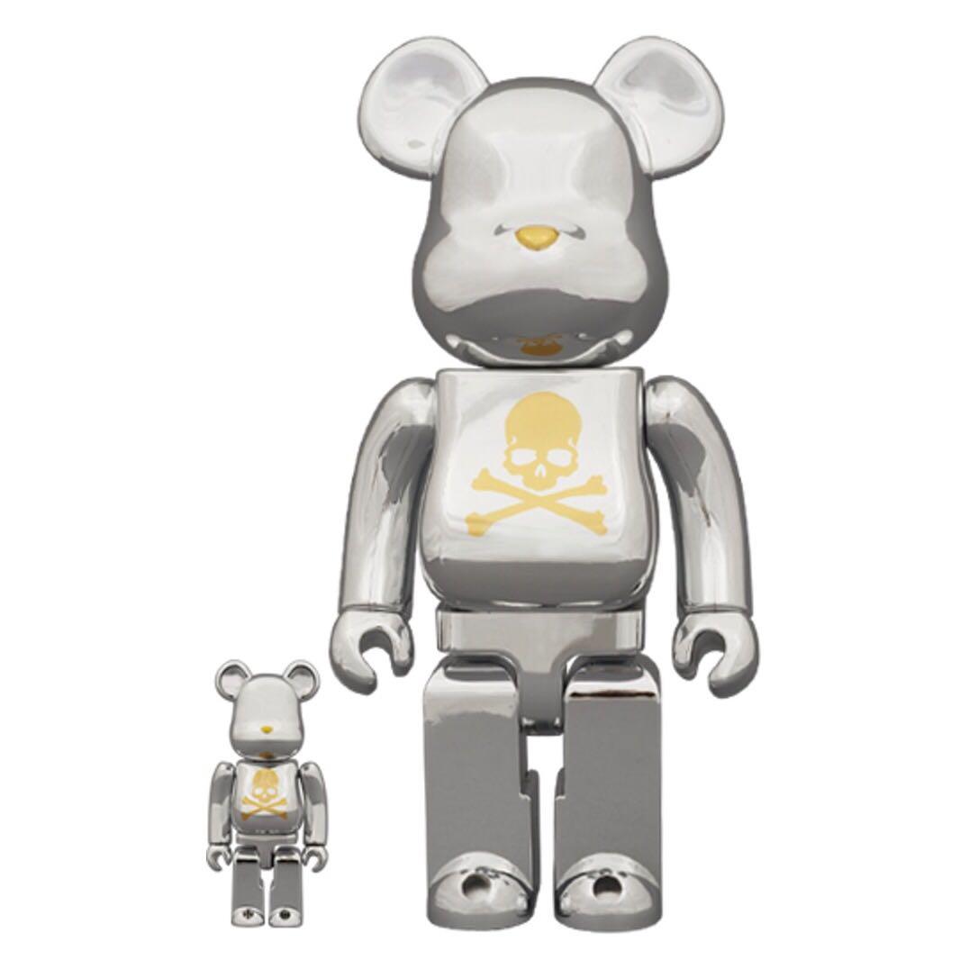 BE@RBRICK mastermind JAPAN CHROME SILVER - その他
