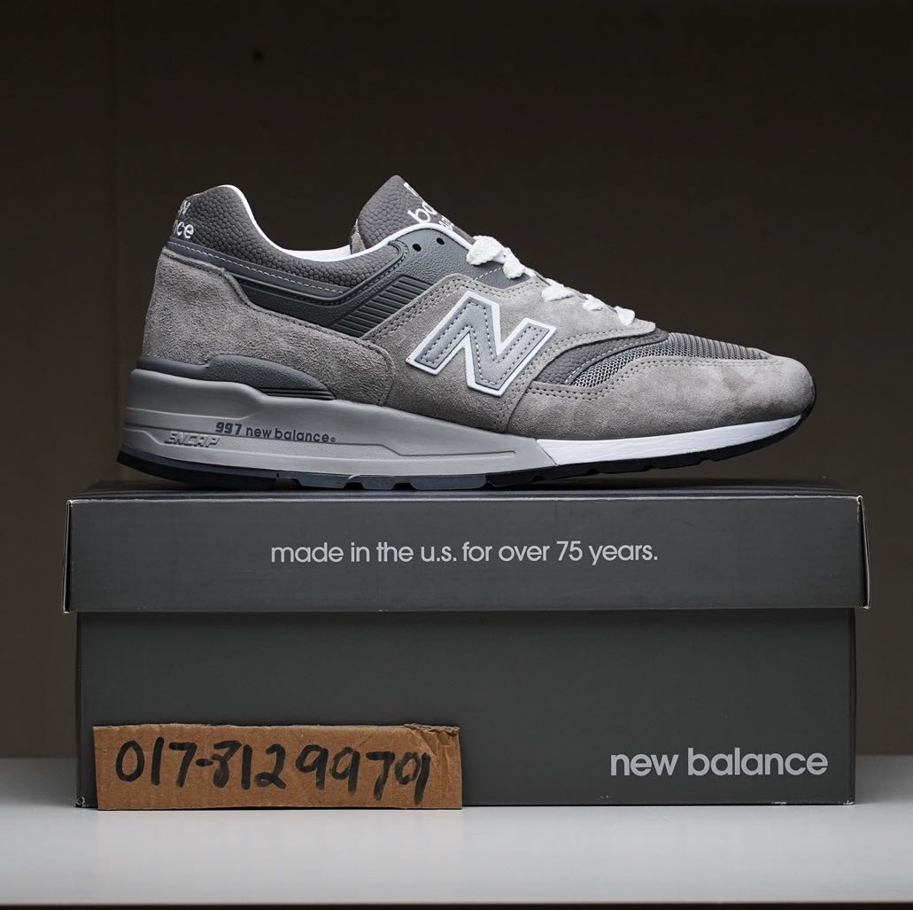 New Balance M 997 GY made in USA US9 / UK8.5, Men's Fashion, Footwear,  Sneakers on Carousell