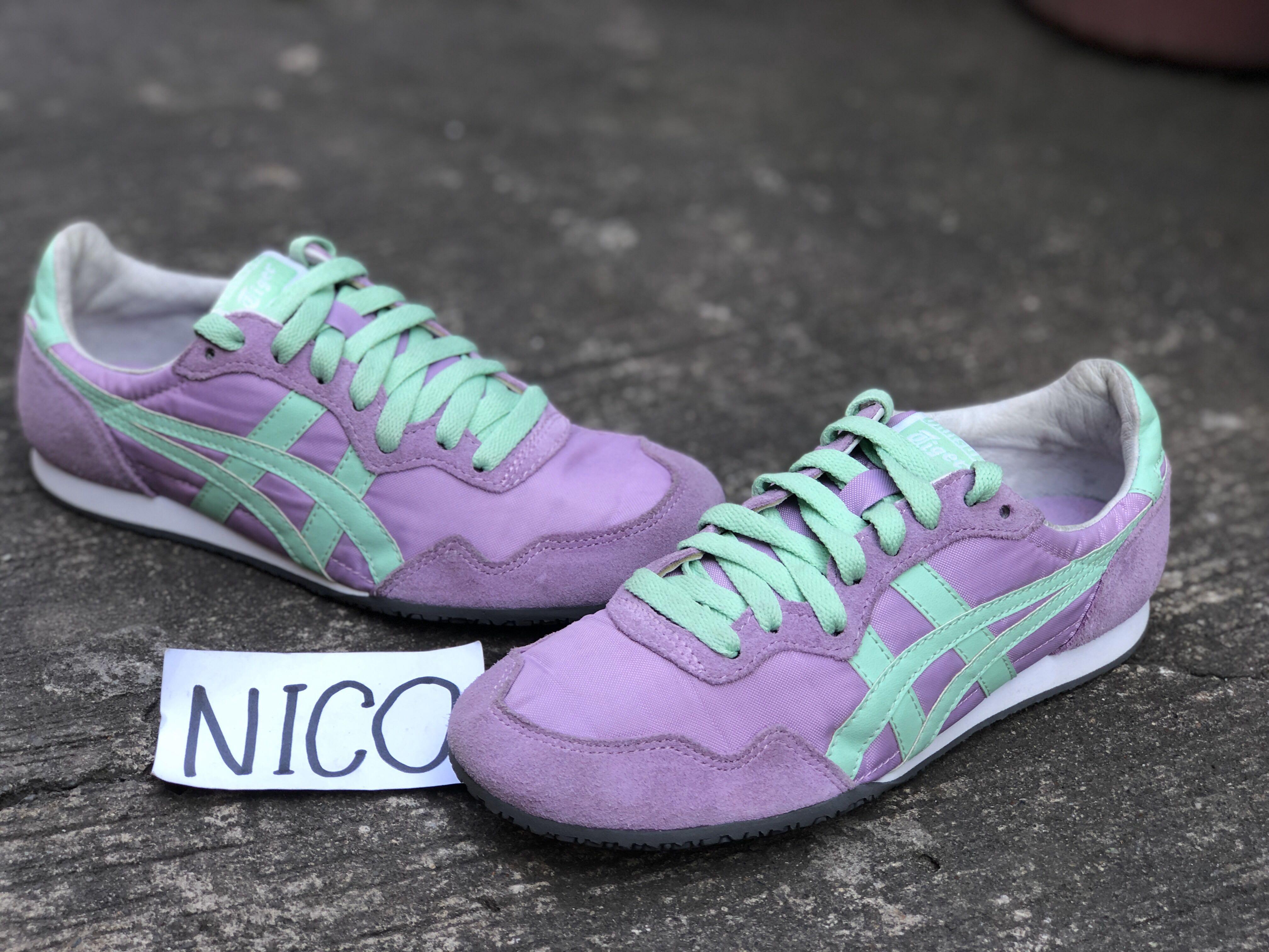 Onitsuka tiger serrano femme violet sale
