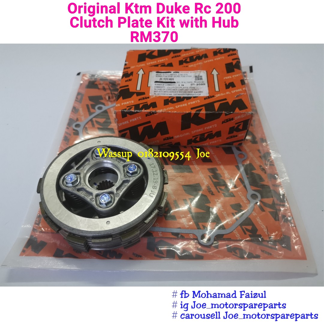 Duke 200 2025 clutch plate price