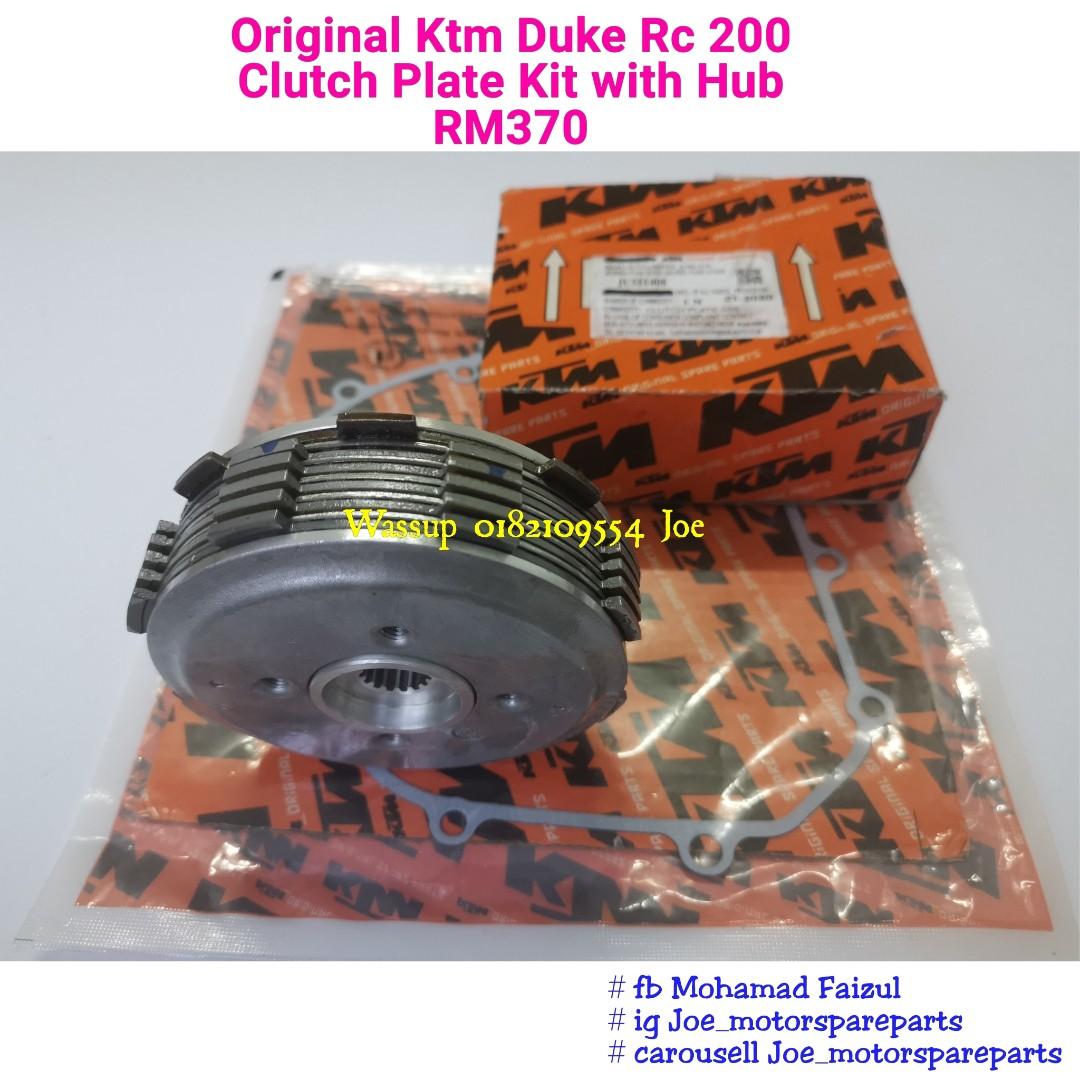 Original Ktm Duke 200 Clutch Plate Kit with Hub, Auto Accessories on