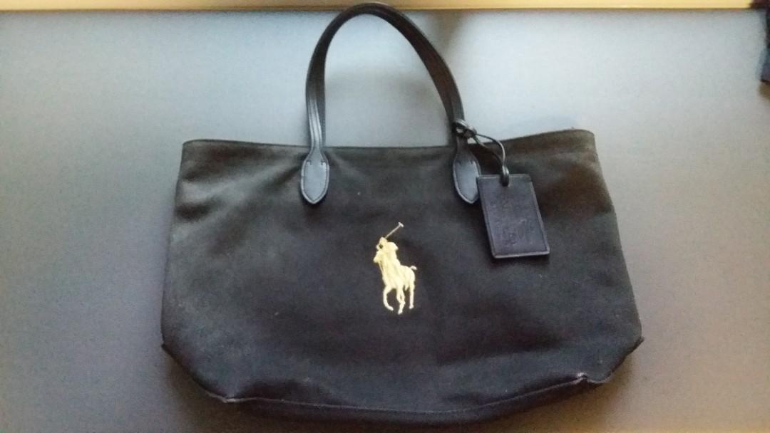 ralph lauren black purse