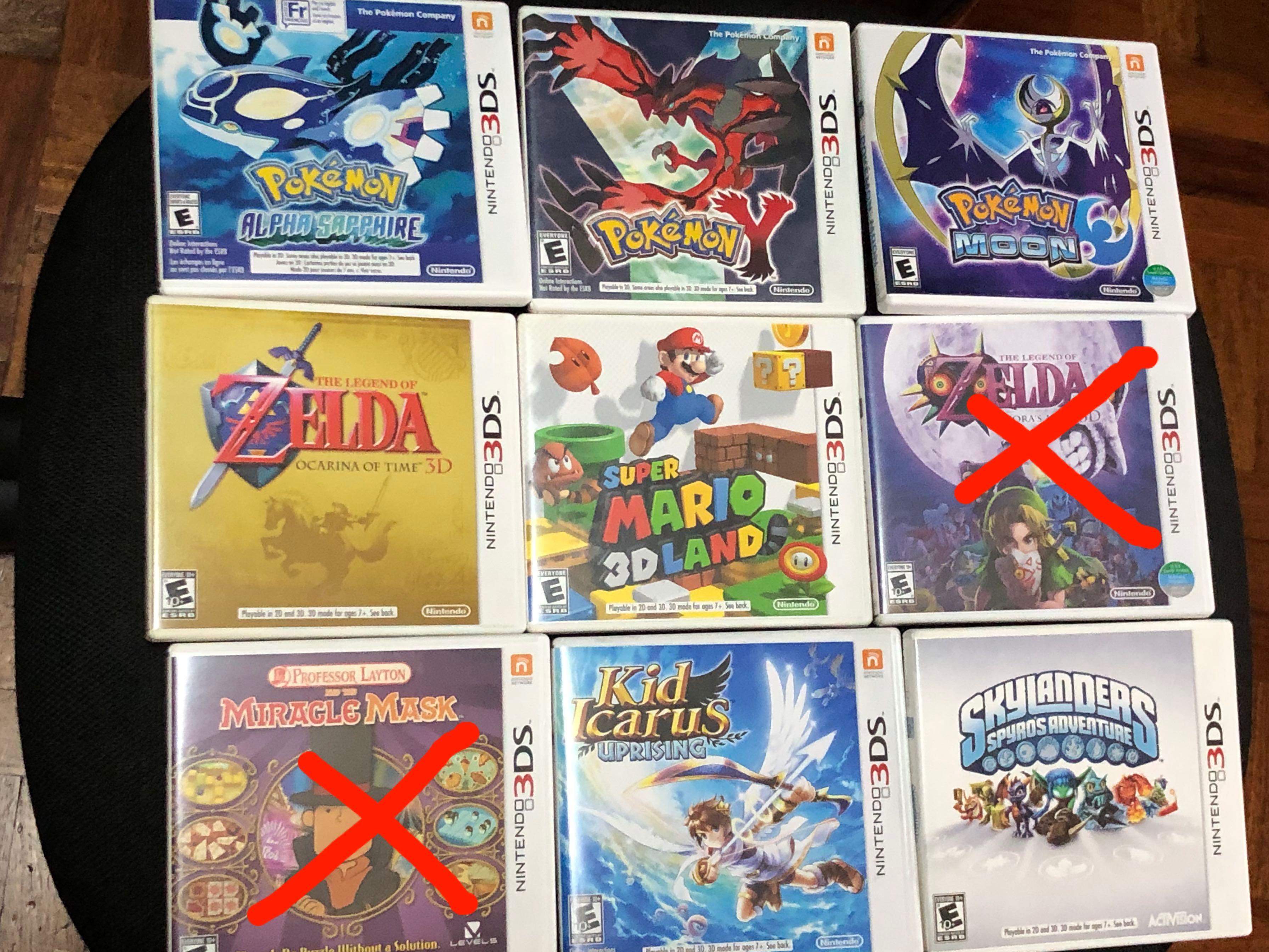 nintendo 3ds game prices