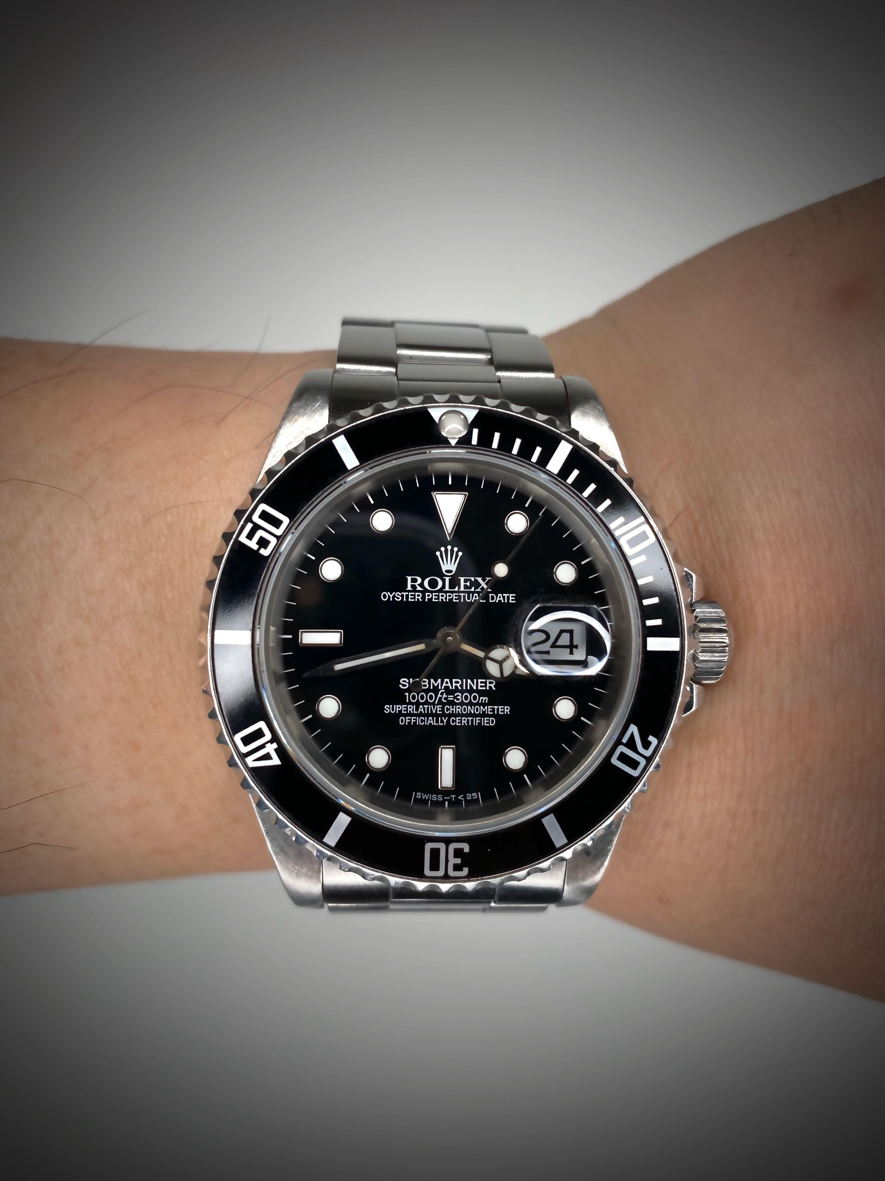 Rolex submariner tritium dial outlet