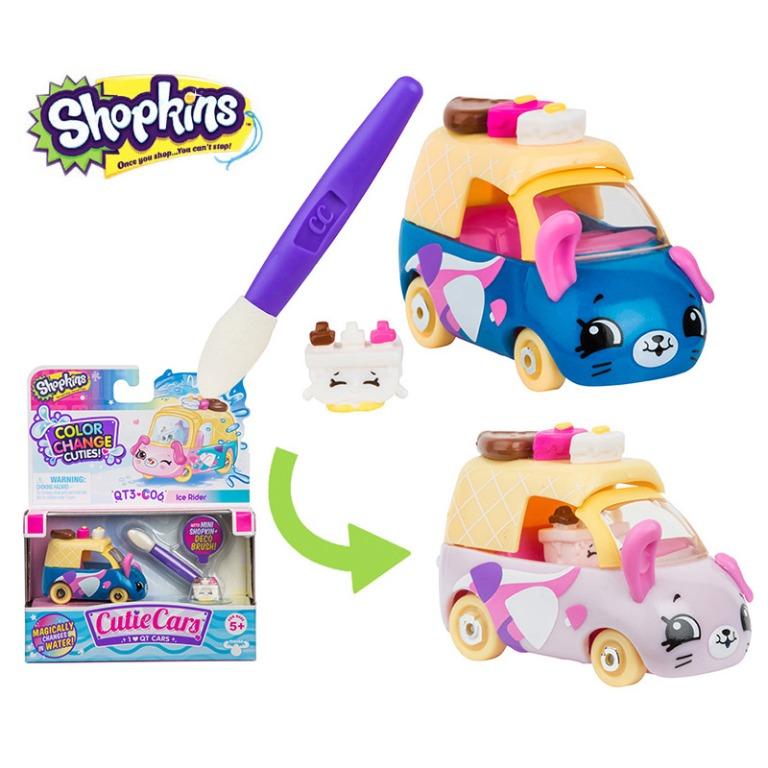Shopkins Cutie Cars Series 3 Color Change Cut