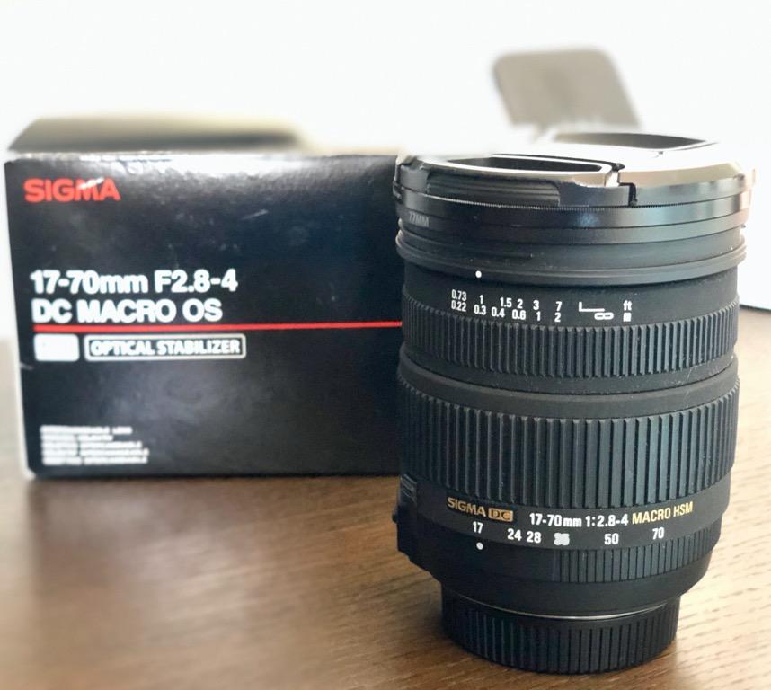 Sigma 17 70mm F2 8 4 Dc Macro Hsm Nikon Mount Photography Lenses On Carousell