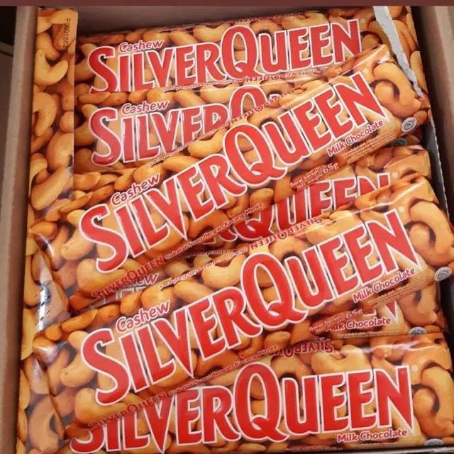 Silverqueen 65gr Makanan Minuman Snek Di Carousell Harga silverqueen chunky bar 36gr sekitar harga rp. silverqueen 65gr